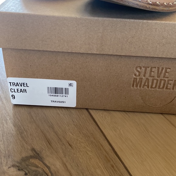 Steve Madden clear travel sandals - Picture 2 of 10